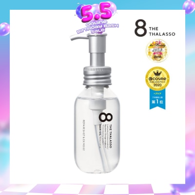 8 THE THALASSO - Repair Shot & Ex Moist Hair Oil (For Dry, Damaged & Frizzy Hair) 100ml