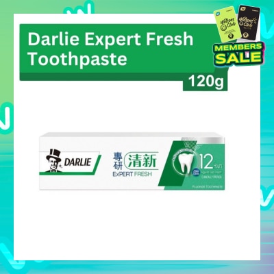 DARLIE Expert Fresh Toothpaste (12Hours Against Bad Breath) 120g
