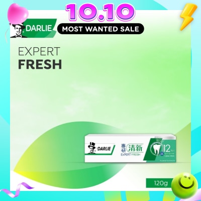 DARLIE Expert Fresh Toothpaste (12Hours Against Bad Breath) 120g image