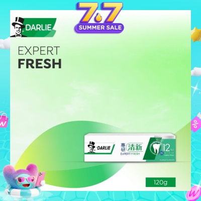 DARLIE - Expert Fresh Toothpaste (12Hours Against Bad Breath) 120g