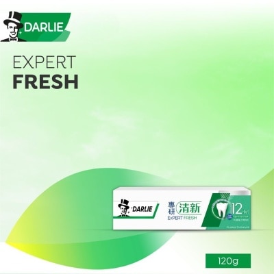 DARLIE Expert Fresh Toothpaste (12Hours Against Bad Breath) 120g