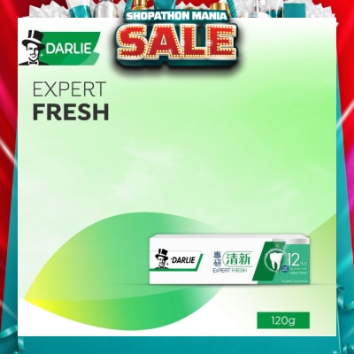 DARLIE - Expert Fresh Toothpaste (12Hours Against Bad Breath) 120g