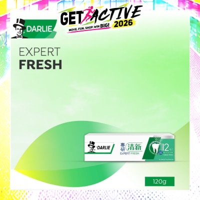 DARLIE - Expert Fresh Toothpaste (12Hours Against Bad Breath) 120g image
