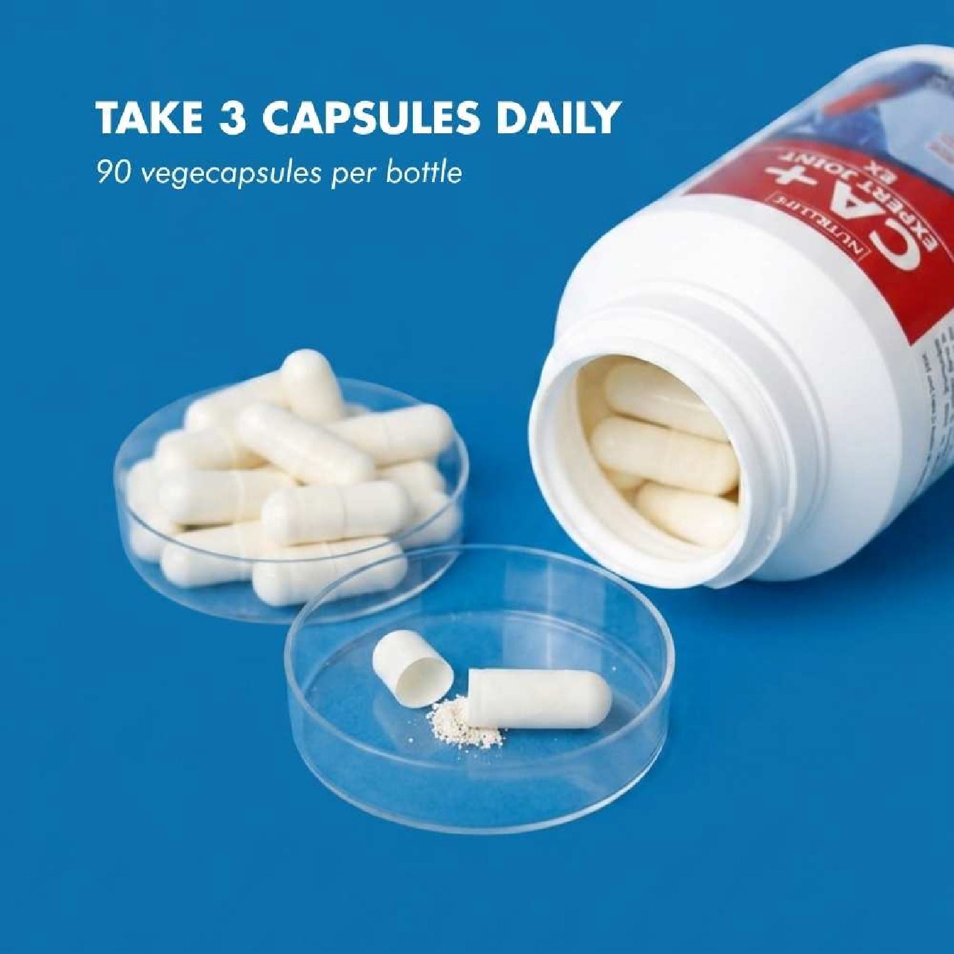 CA+ Expert Joint EX for Overall Joint + Bone Health Vegecaps 90s image