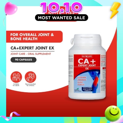 NUTRILIFE CA+ Expert Joint EX for Overall Joint + Bone Health Vegecaps 90s image