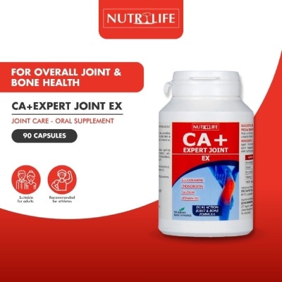 NUTRILIFE CA+ Expert Joint EX for Overall Joint + Bone Health Vegecaps 90s image