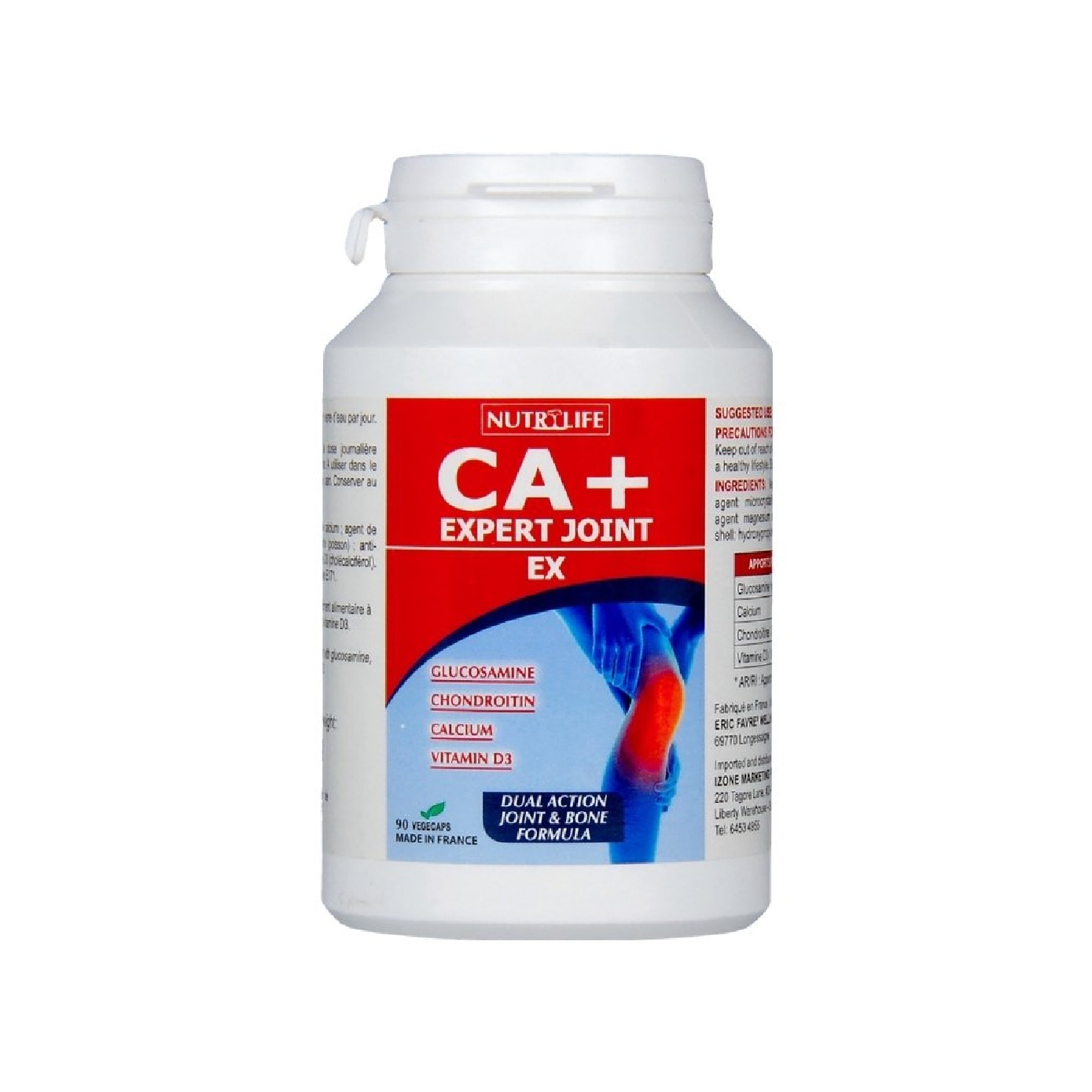 CA+ Expert Joint EX for Overall Joint + Bone Health Vegecaps 90s image