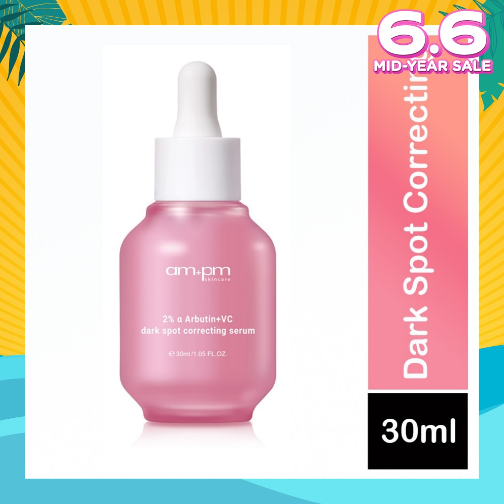 AM+PM 2% a-Arbutin + VC Dark Spot Correcting Serum 30ml