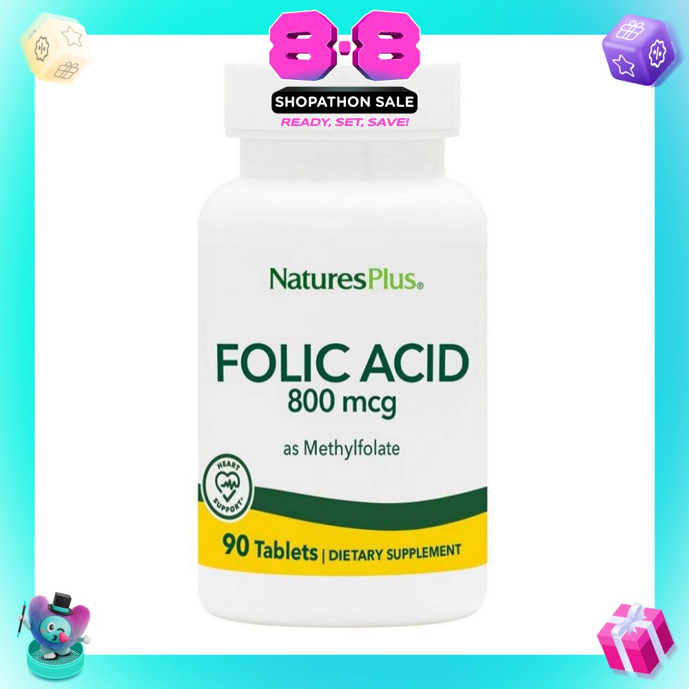 Folic Acid 800 mcg 90 Tablets