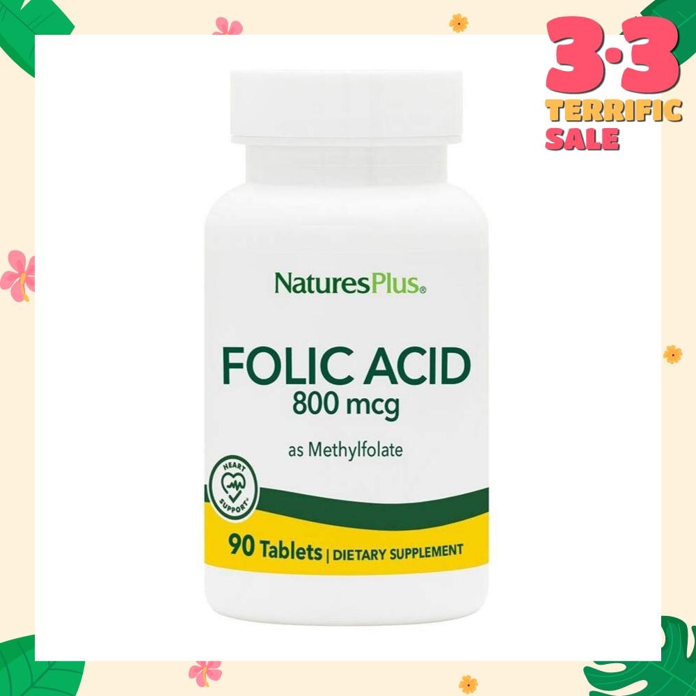 Folic Acid 800 mcg 90 Tablets