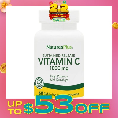NATURE'S PLUS Vitamin C 1000 mg 60 Tablets