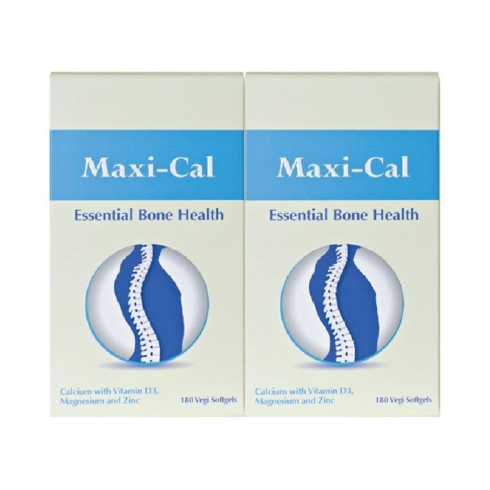 Maxi-Cal Softgels 180s x 2