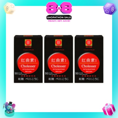 RedSun - Cholesser 3x90 Tablets
