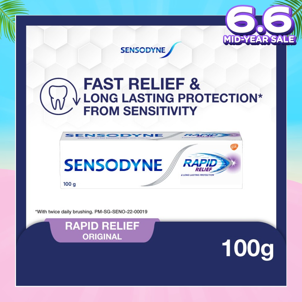Sensitive Teeth Oral Care Toothpaste Rapid Relief (Dental Sensitivity Relief) 100g