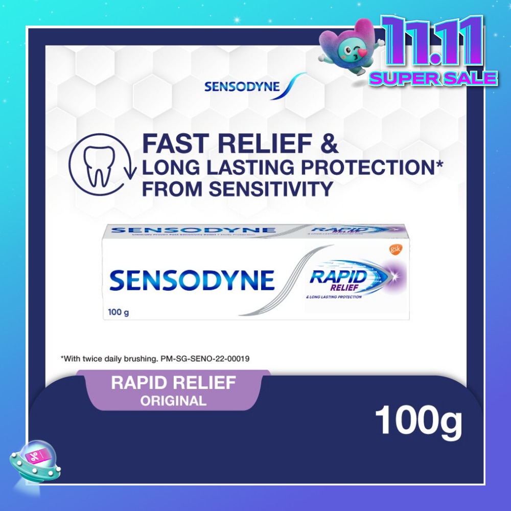 Sensitive Teeth Oral Care Toothpaste Rapid Relief (Dental Sensitivity Relief) 100g