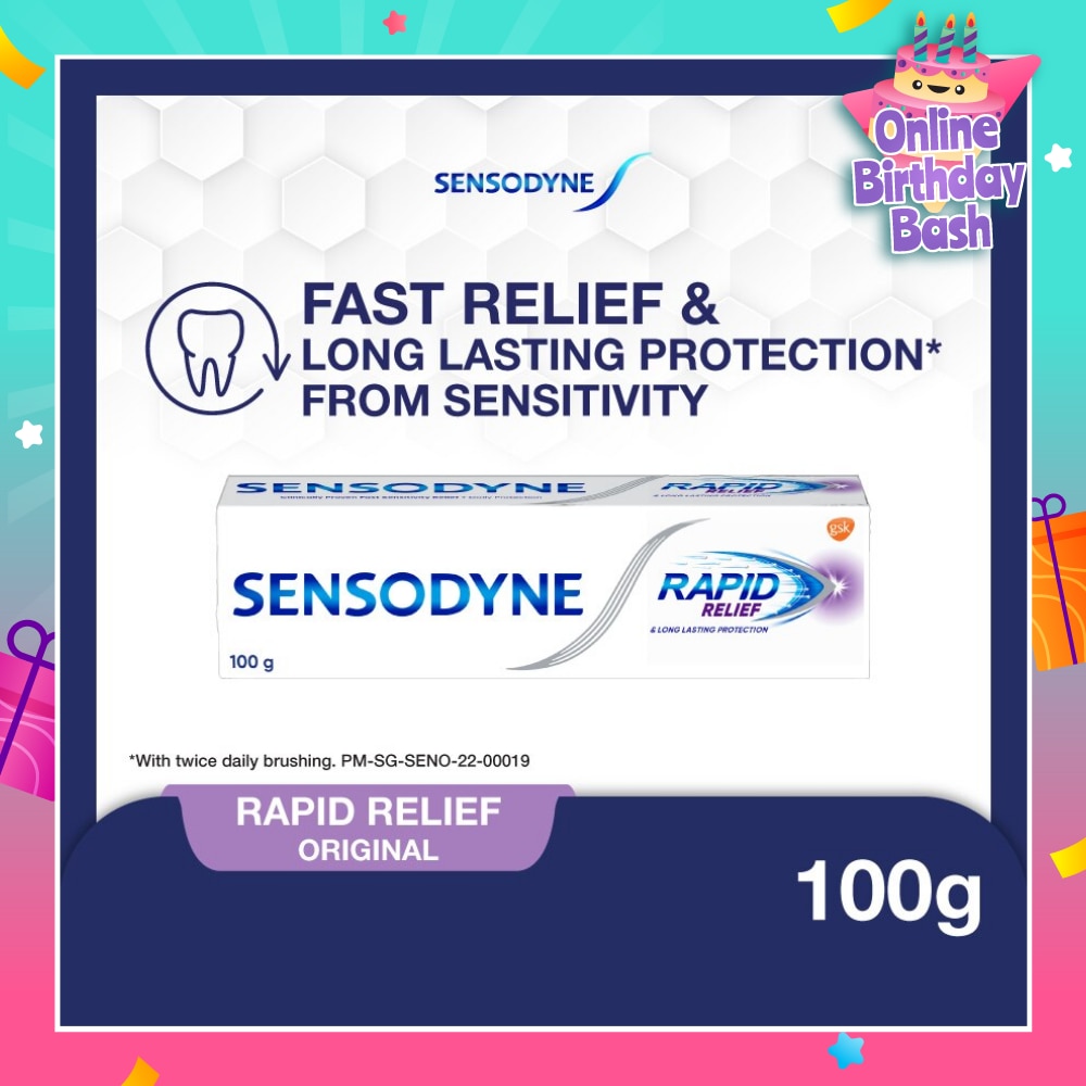 Sensitive Teeth Oral Care Toothpaste Rapid Relief (Dental Sensitivity Relief) 100g