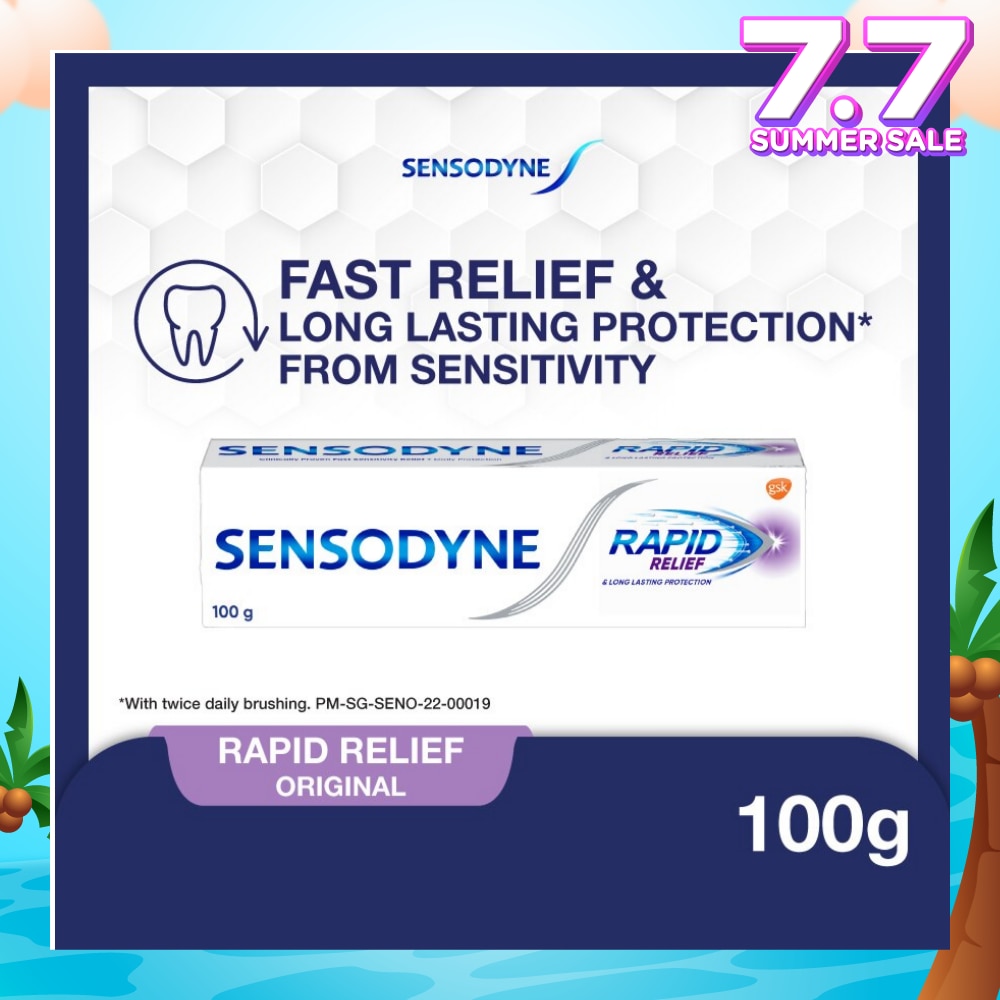 Sensitive Teeth Oral Care Toothpaste Rapid Relief (Dental Sensitivity Relief) 100g