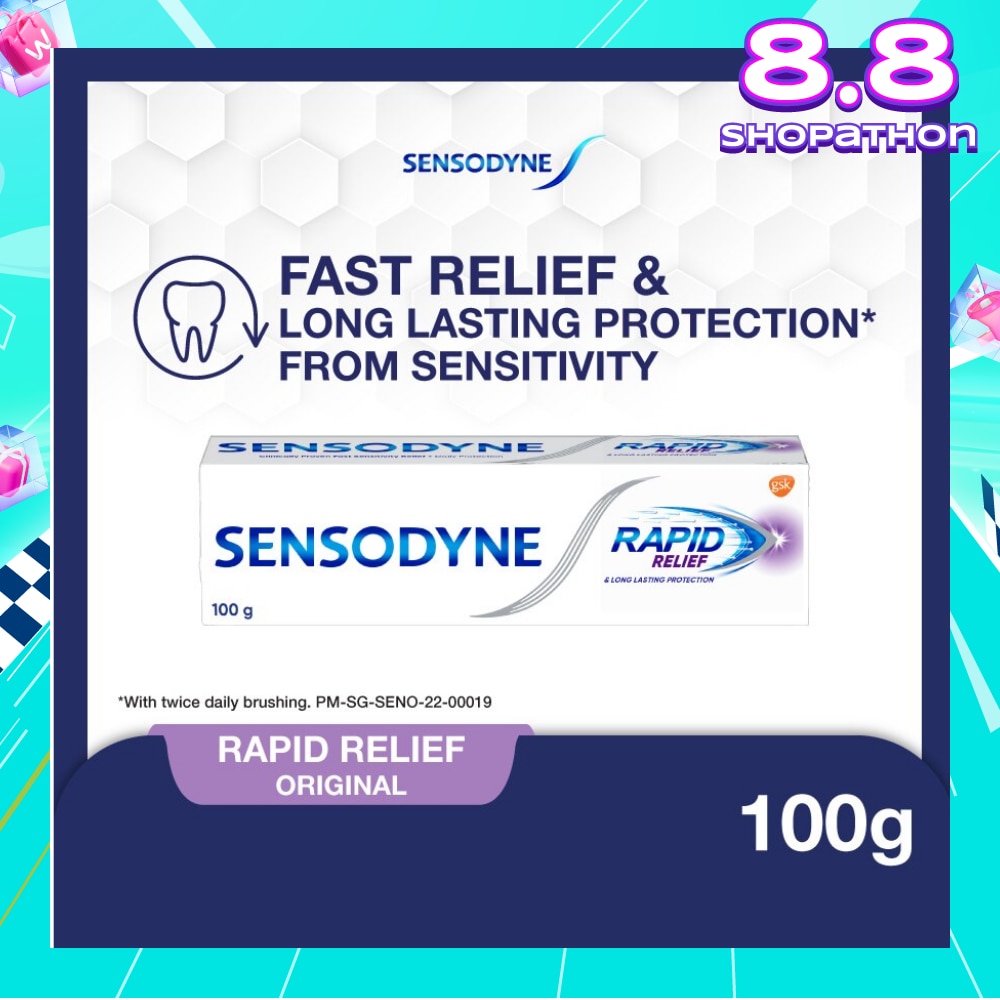 Sensitive Teeth Oral Care Toothpaste Rapid Relief (Dental Sensitivity Relief) 100g