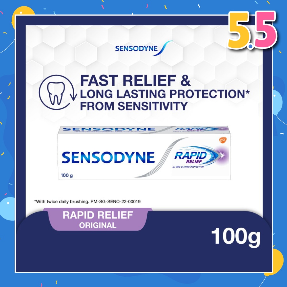 Sensitive Teeth Oral Care Toothpaste Rapid Relief (Dental Sensitivity Relief) 100g