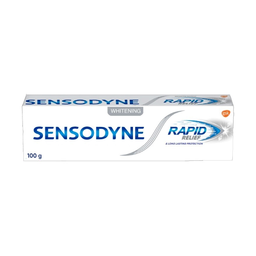 Sensitive Teeth Oral Care Toothpaste Rapid Relief Whitening (Dental Sensitivity Relief) 100g