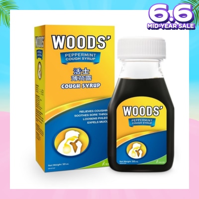 WOODS WOODS P/MINT CURE 50ML ADULT
