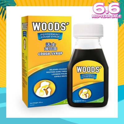 WOODS WOODS P/MINT CURE 50ML ADULT