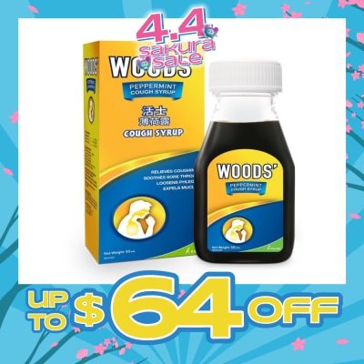 WOODS - WOODS P/MINT CURE 50ML ADULT