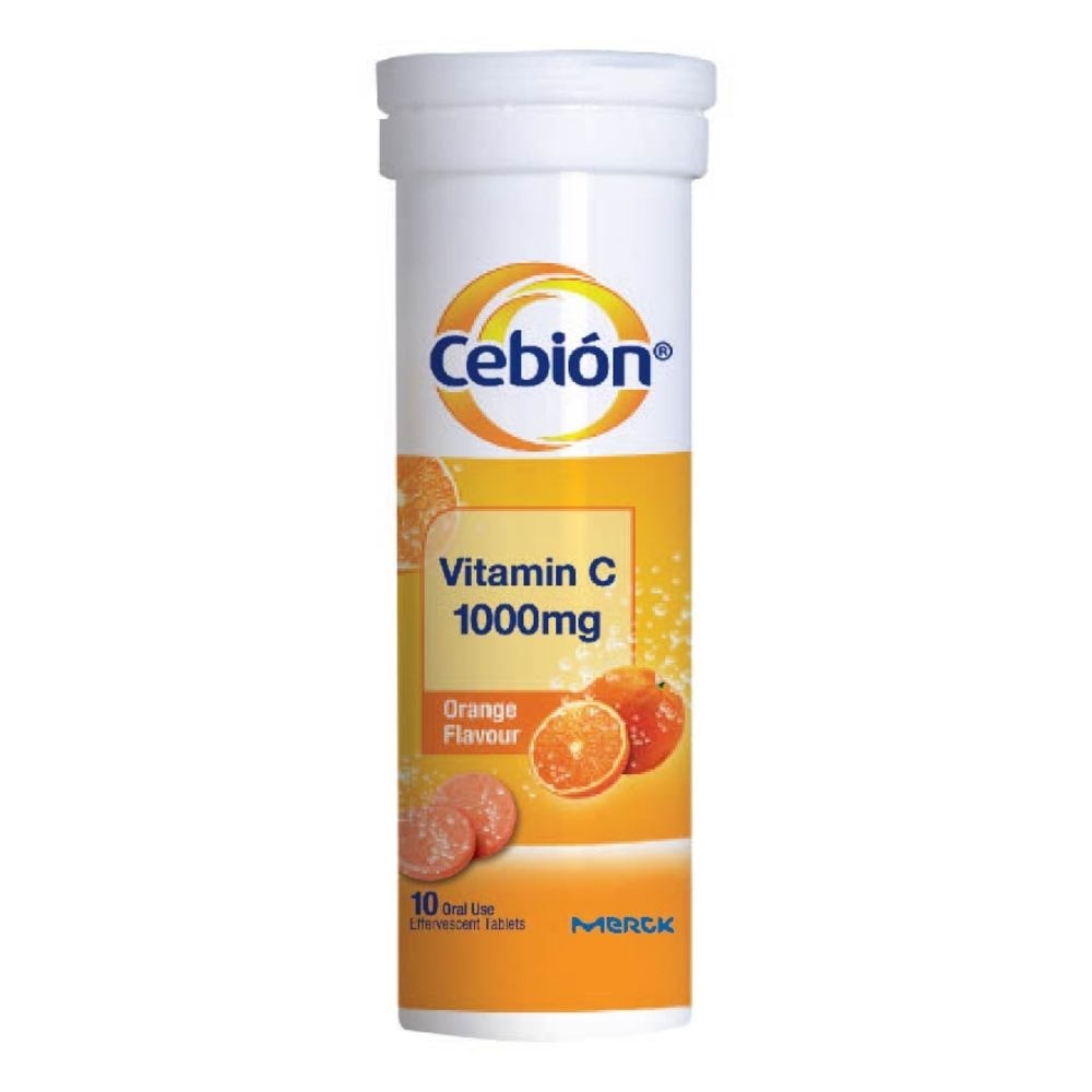 Vitamin C Effervescent Orange Flavour 10s