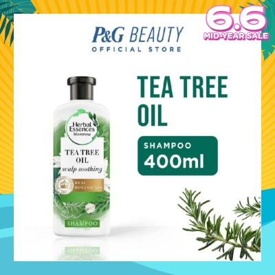 HERBAL ESSENCES bio:renew Tea Tree Oil Hair & Scalp Shampoo 400ml