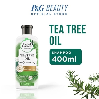 HERBAL ESSENCES bio:renew Tea Tree Oil Hair & Scalp Shampoo 400ml