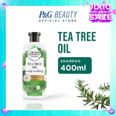 HERBAL ESSENCES bio:renew Tea Tree Oil Hair & Scalp Shampoo 400ml