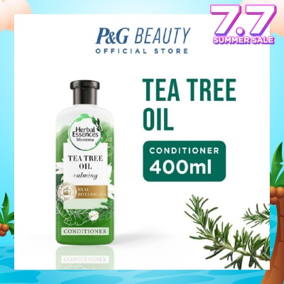 HERBAL ESSENCES bio:renew Tea Tree Oil Hair & Scalp Conditioner 400ml