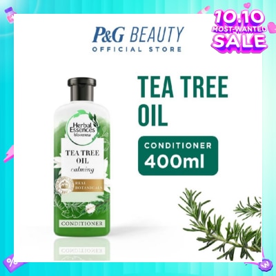 HERBAL ESSENCES bio:renew Tea Tree Oil Hair & Scalp Conditioner 400ml