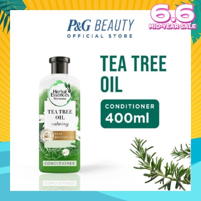 HERBAL ESSENCES bio:renew Tea Tree Oil Hair & Scalp Conditioner 400ml