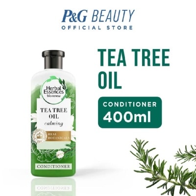 HERBAL ESSENCES bio:renew Tea Tree Oil Hair & Scalp Conditioner 400ml