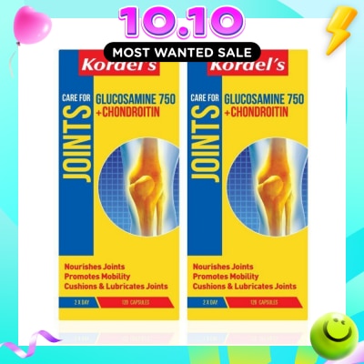 KORDEL'S Glucosamine 750 mg + Chondroitin 120s Twinpack image