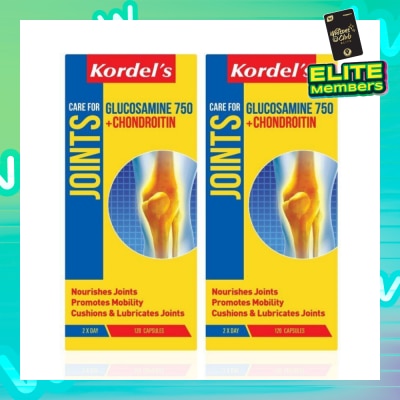 KORDEL'S Glucosamine 750 mg + Chondroitin 120s Twinpack