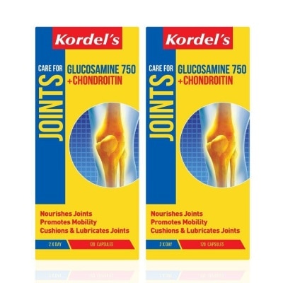 KORDEL'S Glucosamine 750 mg + Chondroitin 120s Twinpack