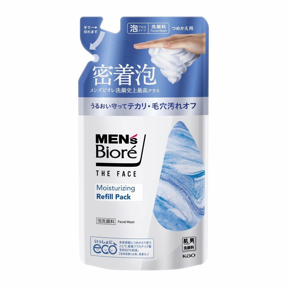 MEN'S The Face Instant Foaming Facial Wash Moisturizing Refill 170ml