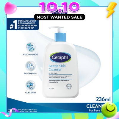 CETAPHIL Gentle Skin for Face & Body Cleanser (All Skin Types) 236ml image