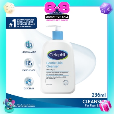 CETAPHIL - Gentle Skin for Face & Body Cleanser (All Skin Types) 236ml