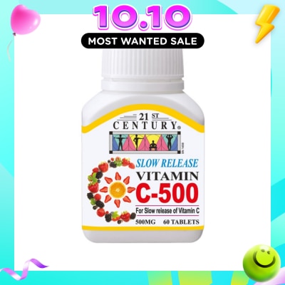 21ST CENTURY Slow Release Vitamin C Tablets 500mg 60s image