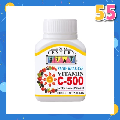 21ST CENTURY Slow Release Vitamin C Tablets 500mg 60s