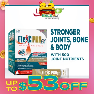 LABO NUTRITION FlexC PRO EX Dietary Supplement Sachet (Joint, Bone & Body Support) 30s