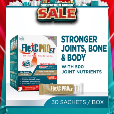 LABO NUTRITION - FlexC PRO EX Dietary Supplement Sachet (Joint, Bone & Body Support) 30s