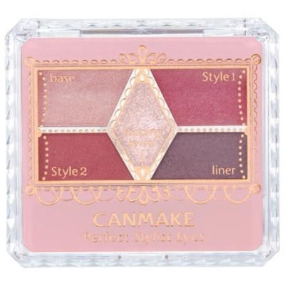 CANMAKE Perfect Stylist Palette Eyes 14 (Antique Ruby) 1 Piece