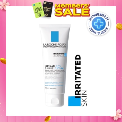 LA ROCHE-POSAY Lipikar Baume AP+M (Anti-Scratching Body Moisturiser with Niacinamide for Eczema-Prone Skin & Babies) 75ml
