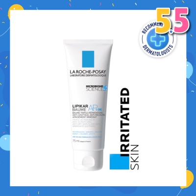 LA ROCHE-POSAY Lipikar Baume AP+M (Anti-Scratching Body Moisturiser with Niacinamide for Eczema-Prone Skin & Babies) 75ml
