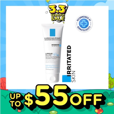 LA ROCHE-POSAY Lipikar Baume AP+M (Anti-Scratching Body Moisturiser with Niacinamide for Eczema-Prone Skin & Babies) 75ml