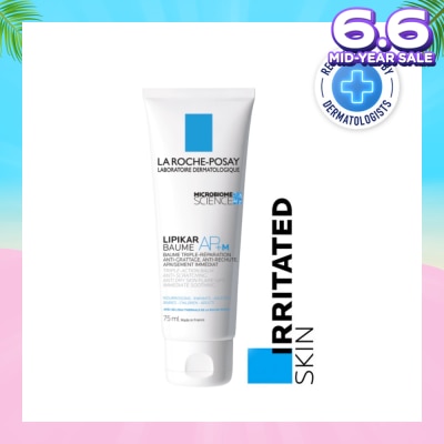 LA ROCHE-POSAY Lipikar Baume AP+M (Anti-Scratching Body Moisturiser with Niacinamide for Eczema-Prone Skin & Babies) 75ml